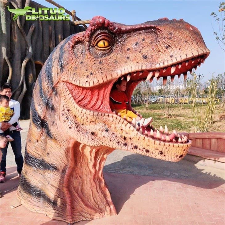 3Fiberglass T Rex Head(001)