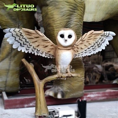 Animatronic Model Animal care se mișcă cu dimensiuni mari